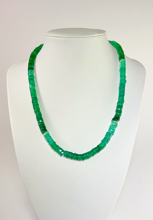 Collier aus Chrysopras