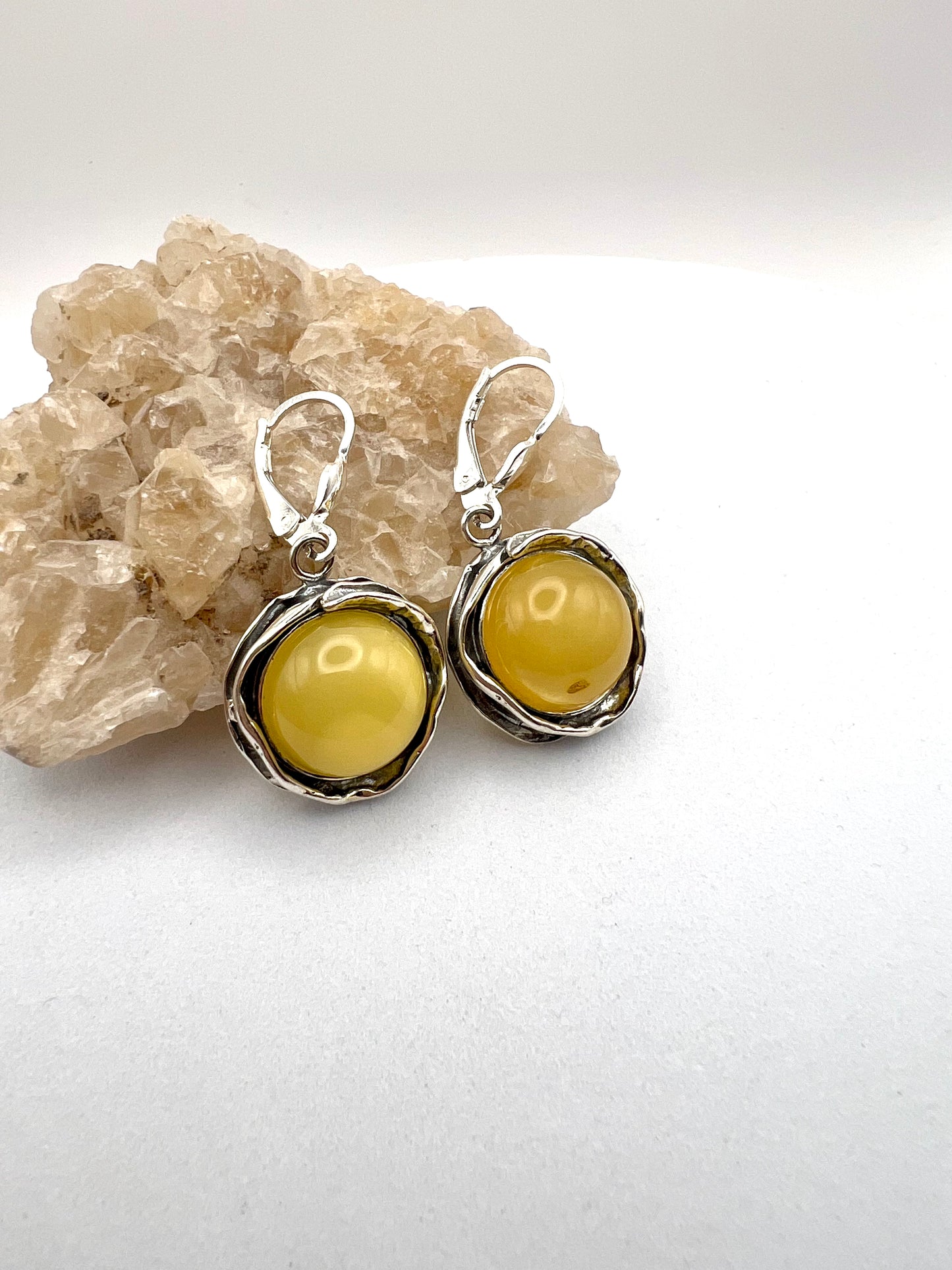 Silber-Ohrringe im Vintage-Stil