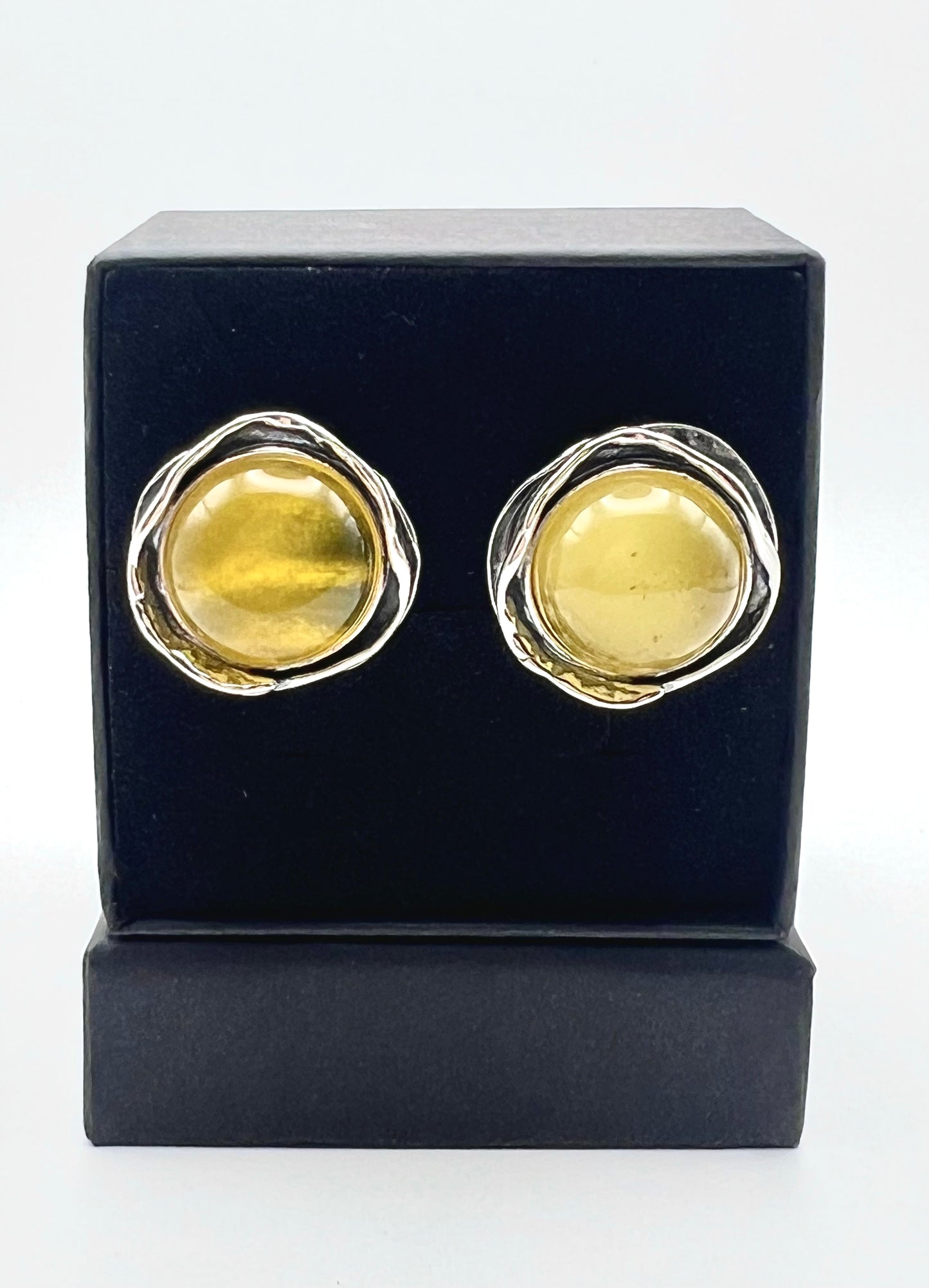 Elegante Silber-Ohrringe im Vintage-Stil (2,1 cm)
