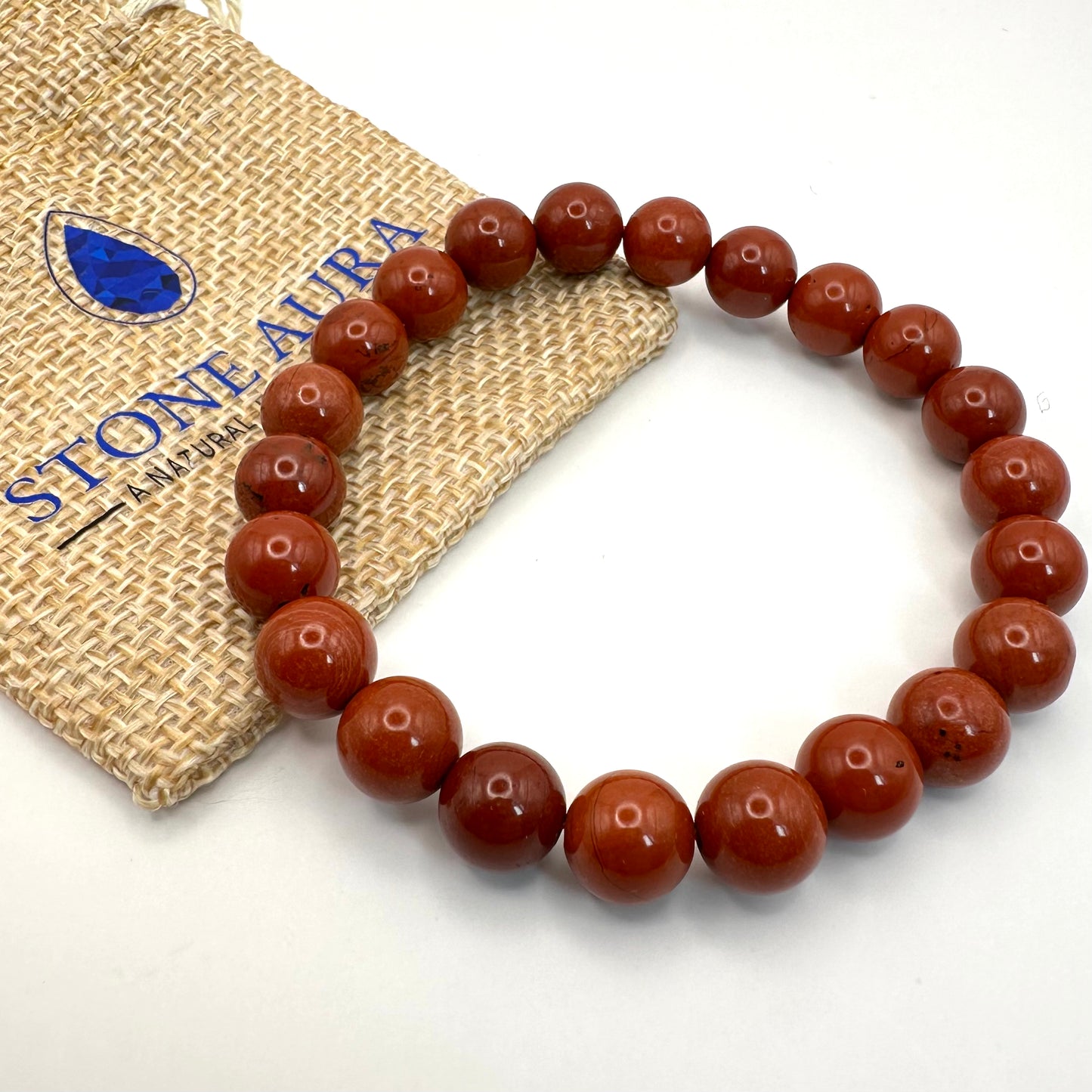 Roter Jaspis Armband