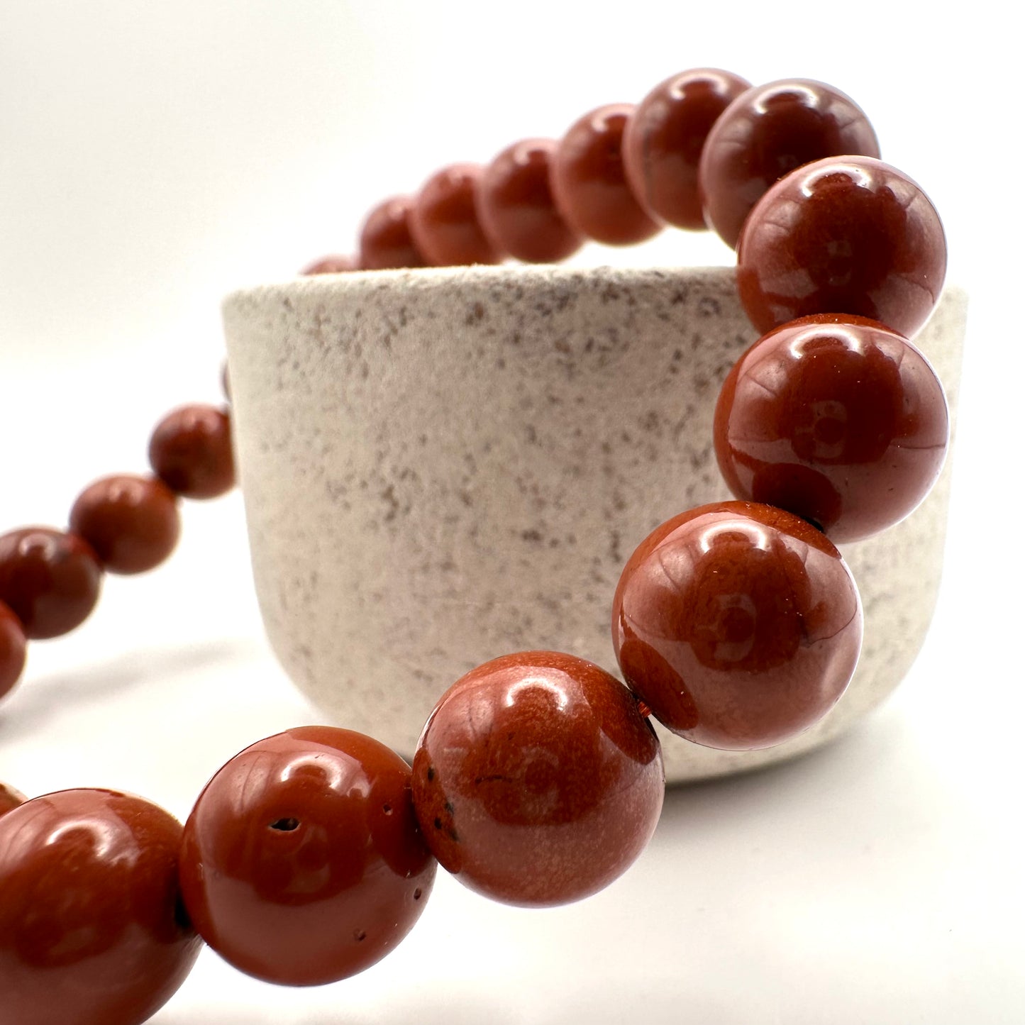 Roter Jaspis Armband