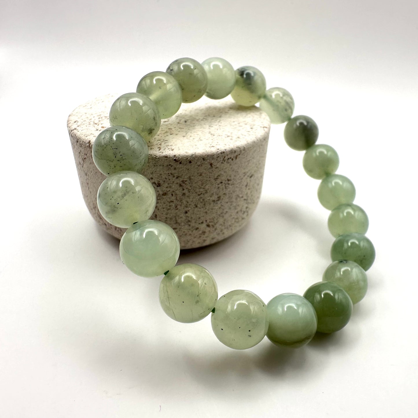 Prehnit Armband