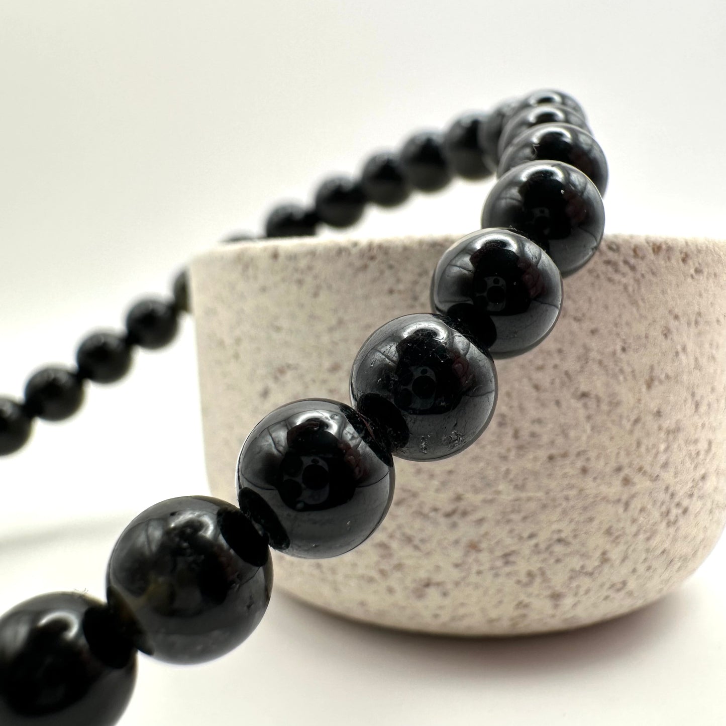 Schwarzer Onyx Armband