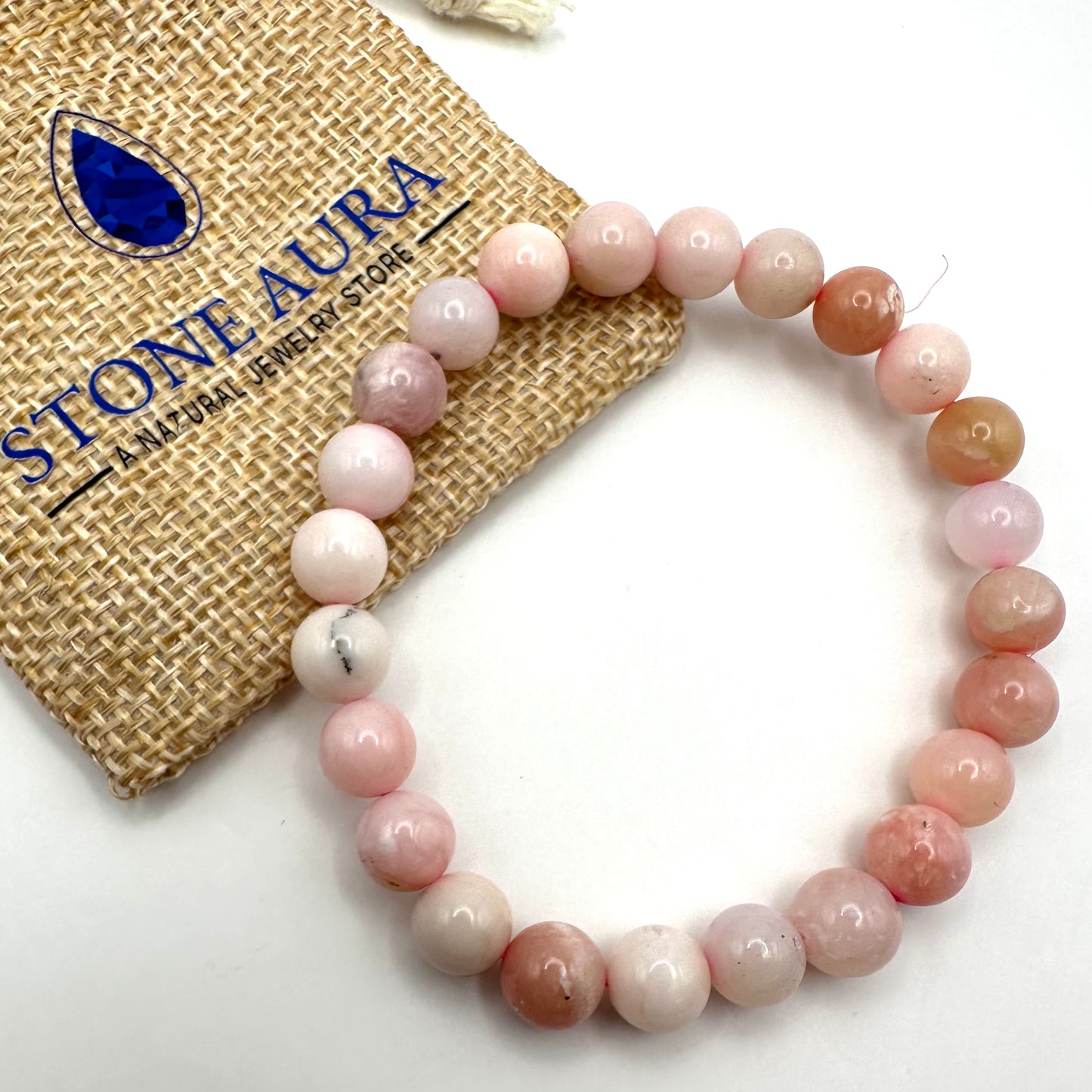 Rosa Opal Armband