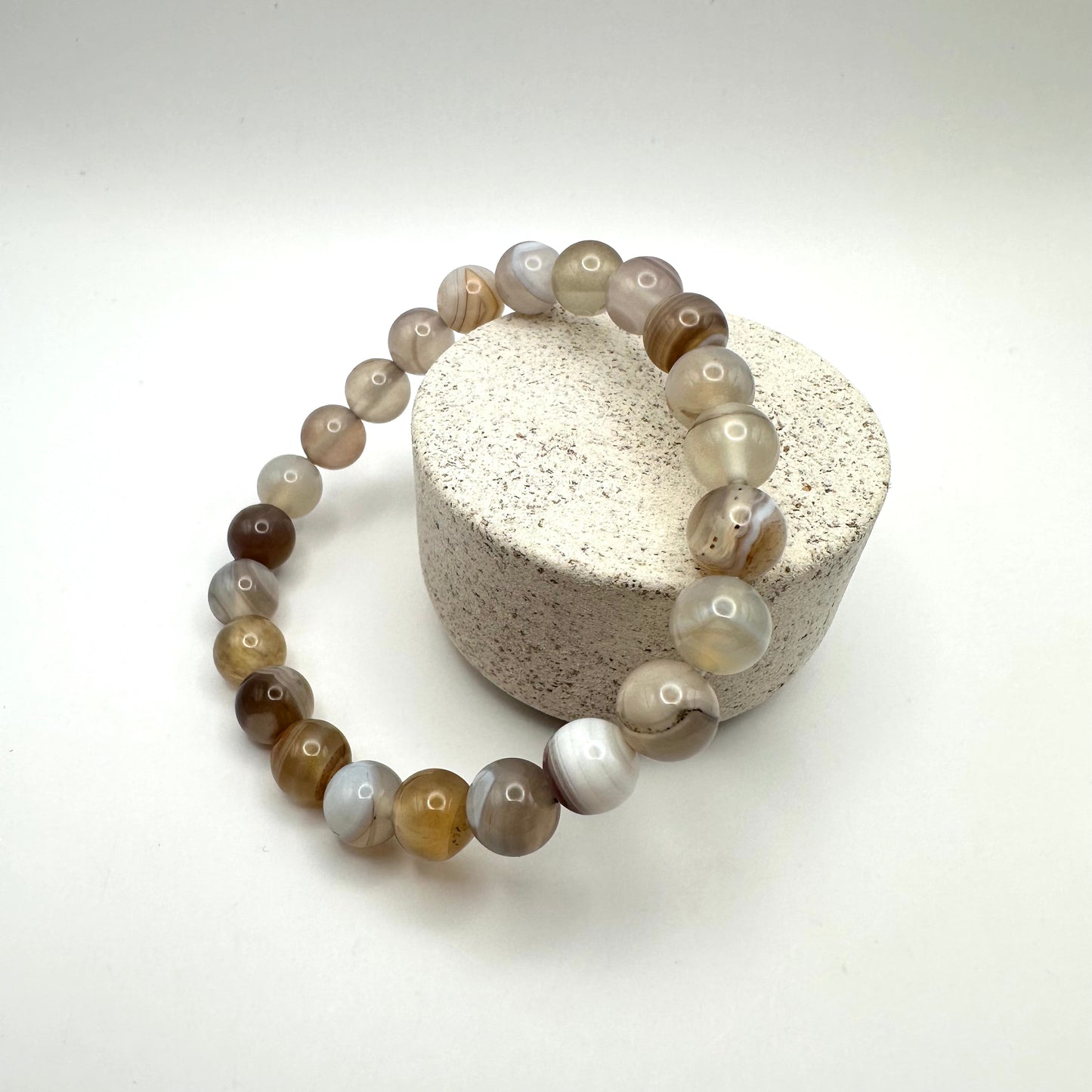 Botswana-Achat Armband