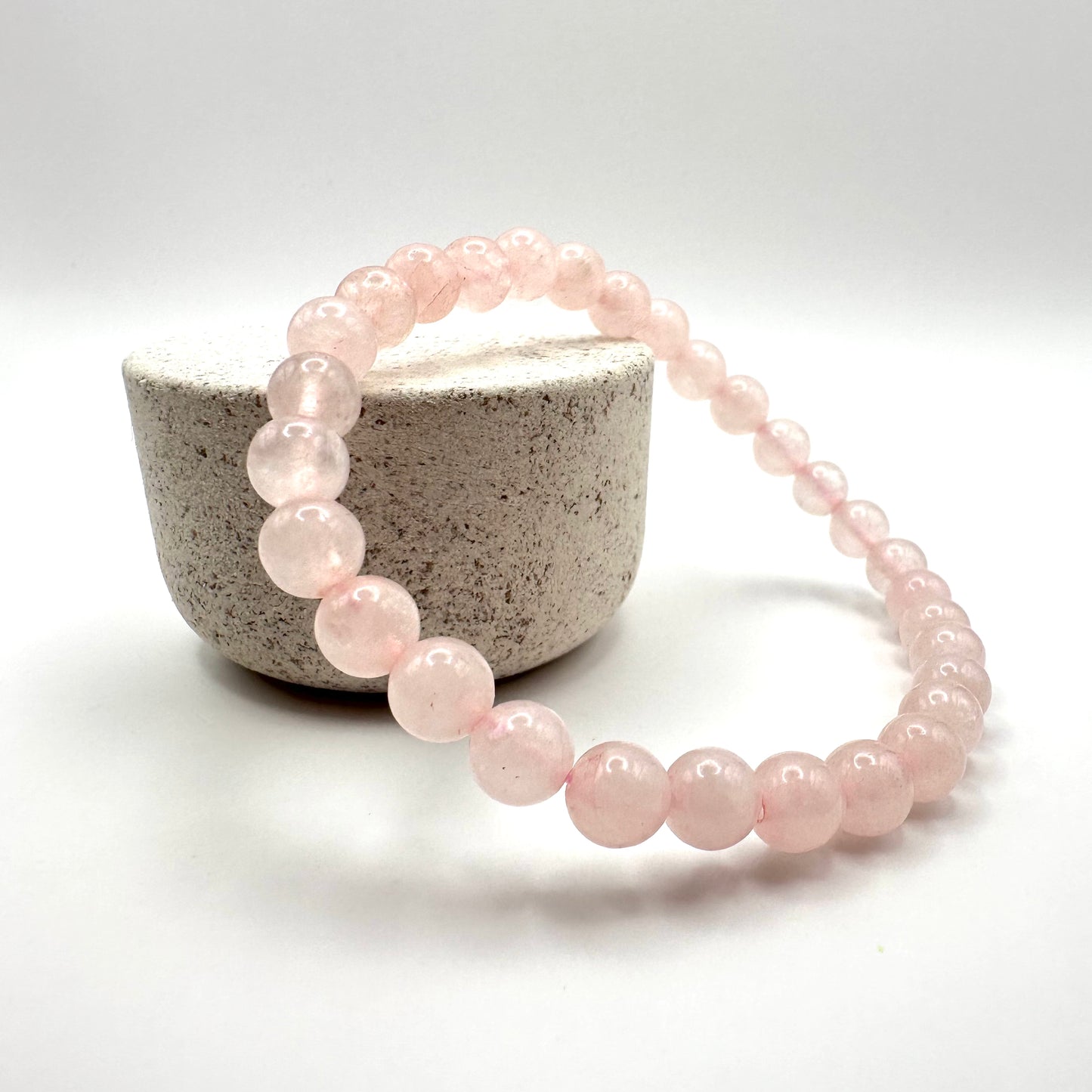 Rosenquarz Armband