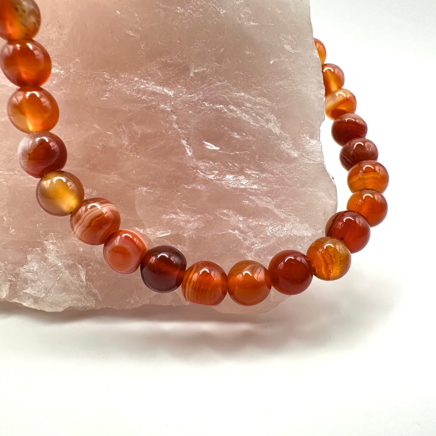 Schützendes Armband aus Sardonyx (Kugel 6 mm)