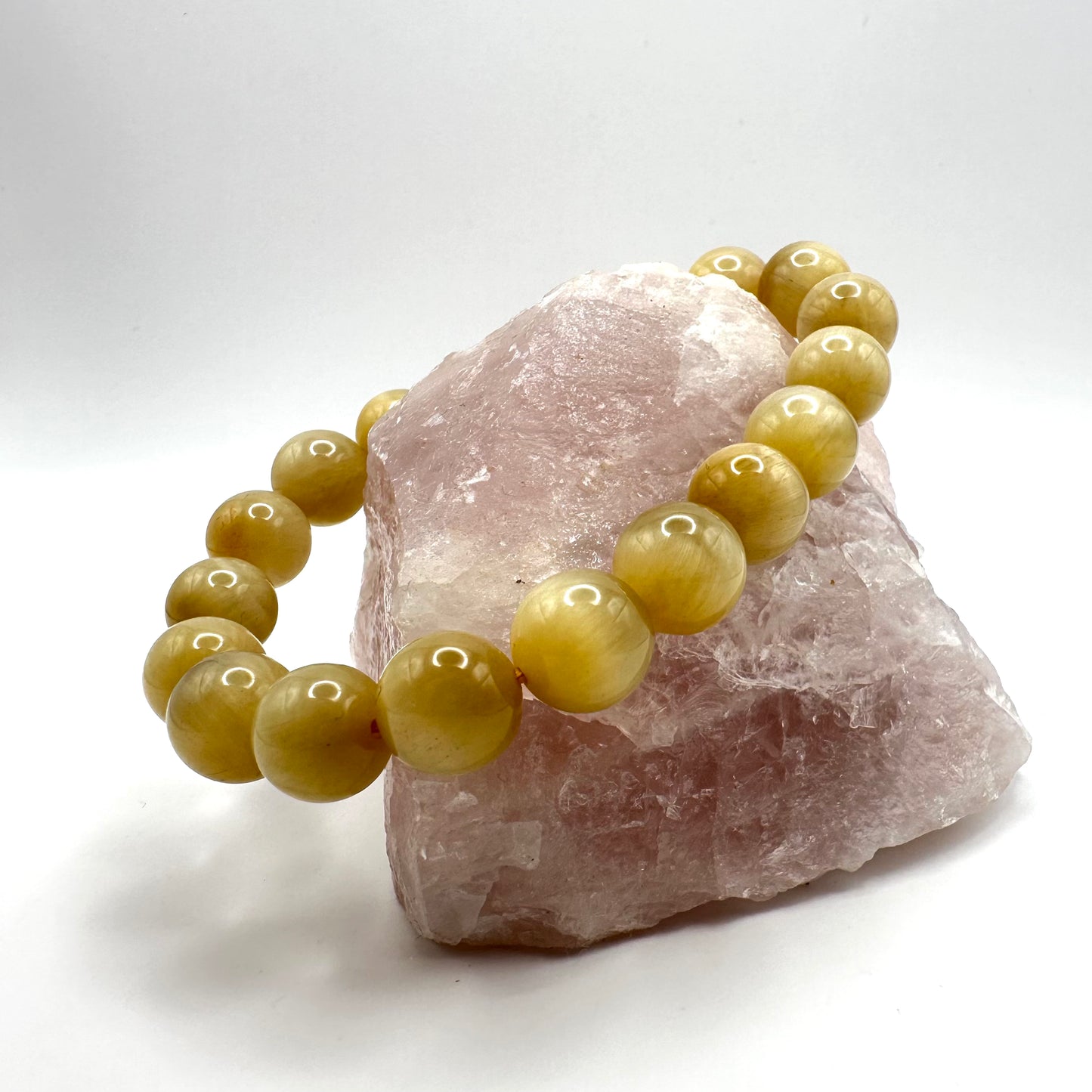 Elegantes Armband aus Tigerauge (Kugel 10 mm)