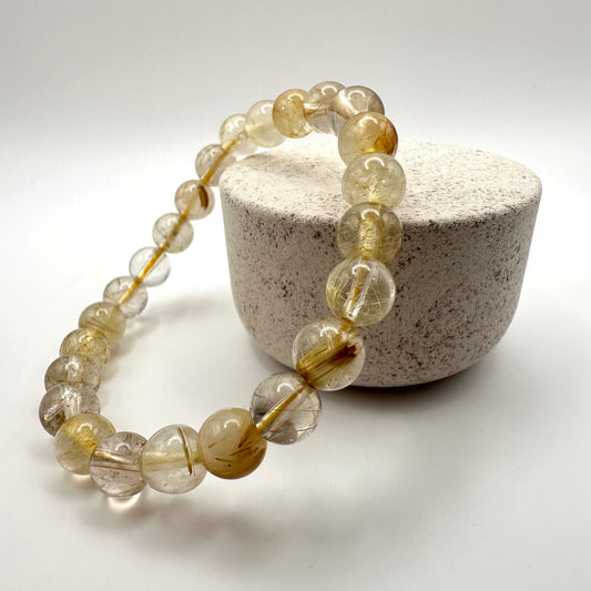 Rutilquarz Armband