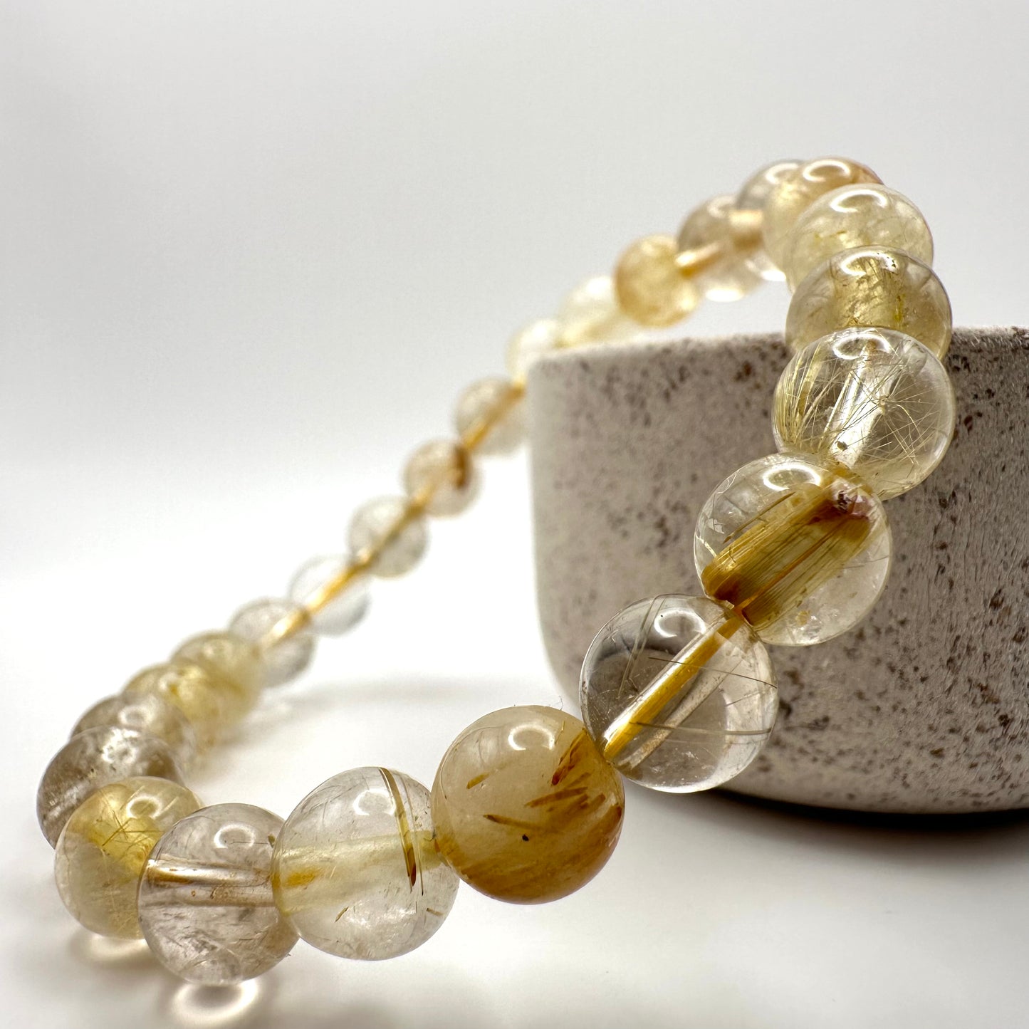 Rutilquarz Armband