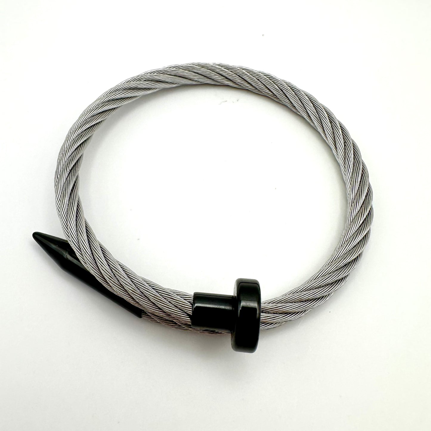 Herren-Armband „Steel Spike“ im Industrial-Look