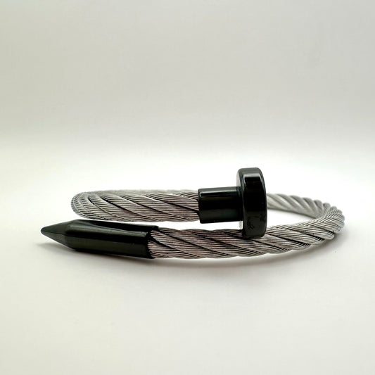 Herren-Armband „Steel Spike“ im Industrial-Look