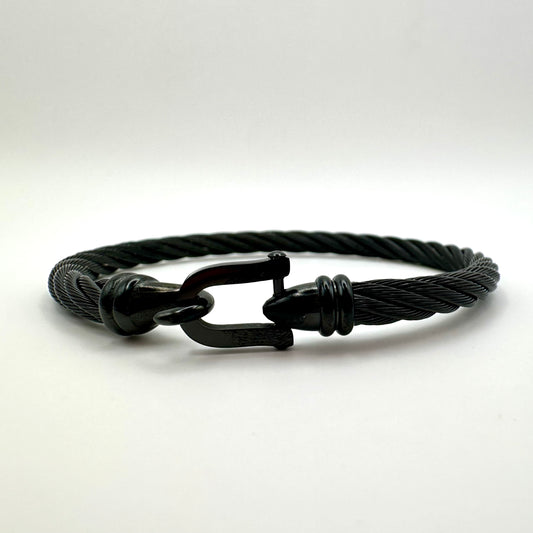 Herren-Armband „Midnight Guardian“ in All-Black