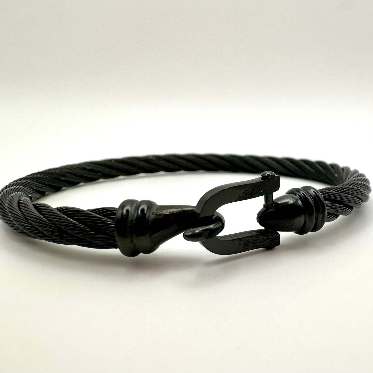 Herren-Armband „Midnight Guardian“ in All-Black