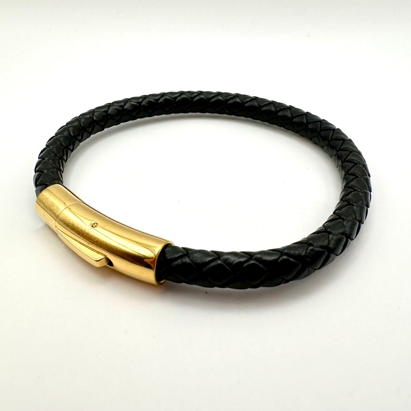 Herren-Armband „Gold Horizon“ in Schwarz & Gold