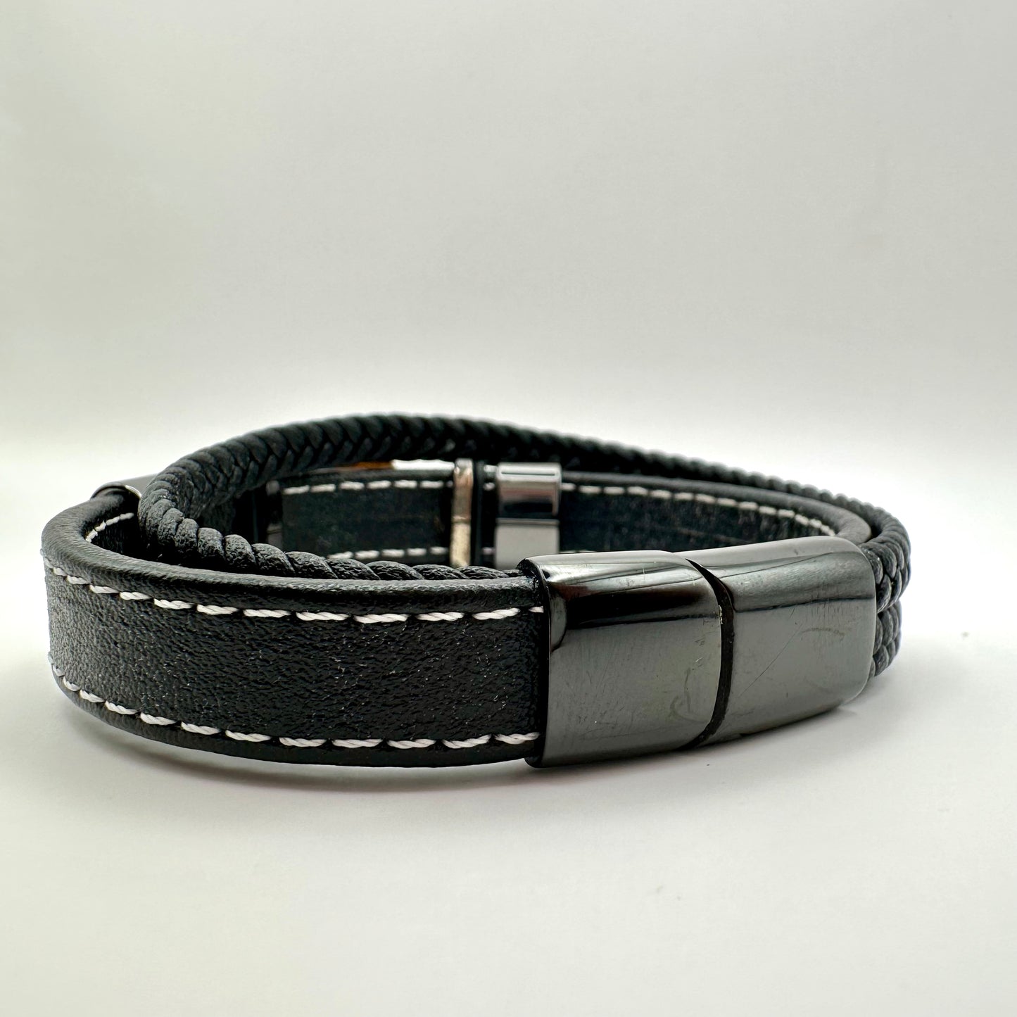 Herren-Armband „Tiger’s Focus“ im Multi-Layer-Look