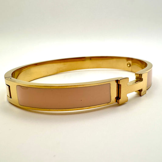 Damen-Armreif „Iconic Rose“ mit Gold-Finish