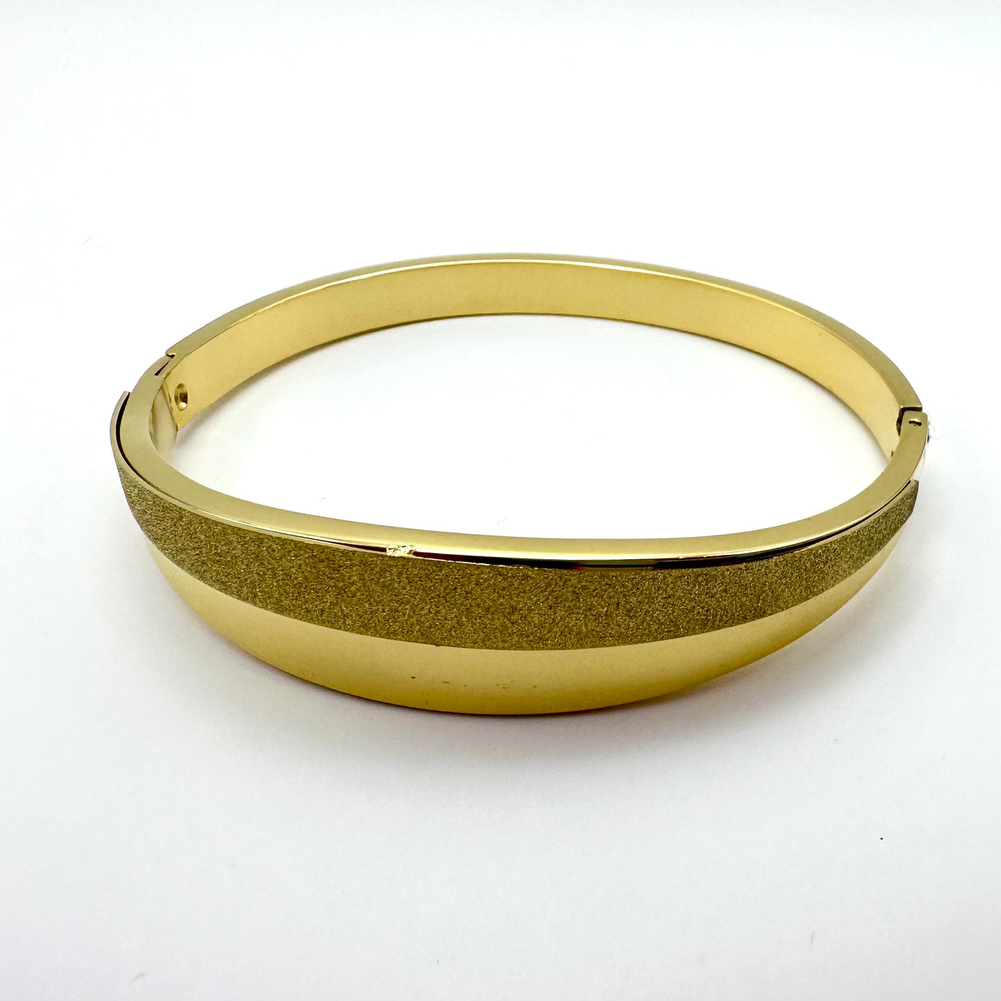 Armreif „Golden Horizon“ mit Sparkle-Finish