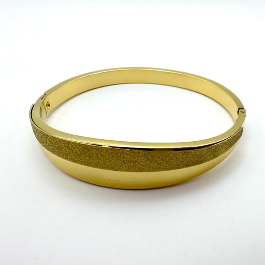 Armreif „Golden Horizon“ mit Sparkle-Finish