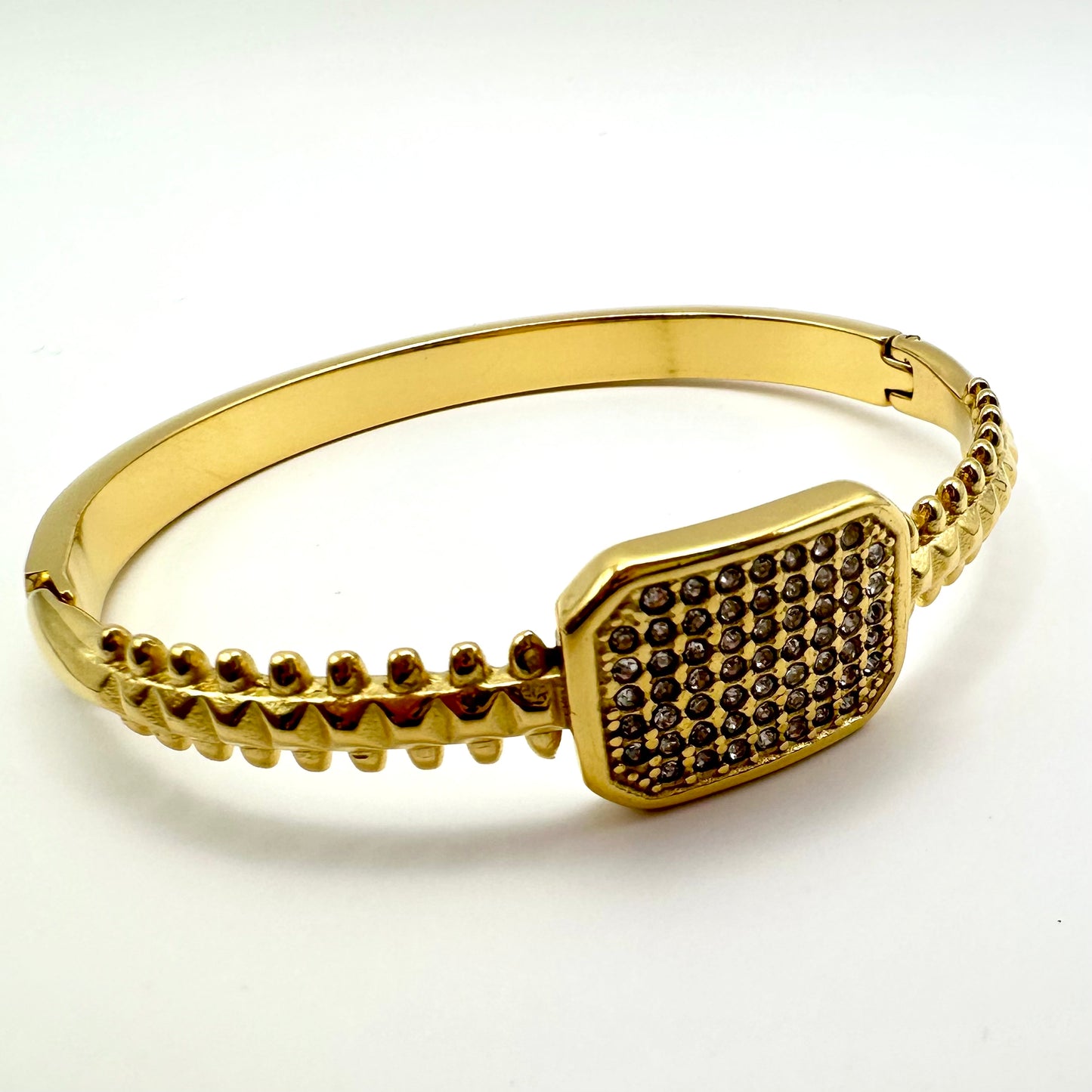 Armreif „Royal Shield“ in Gold-Optik