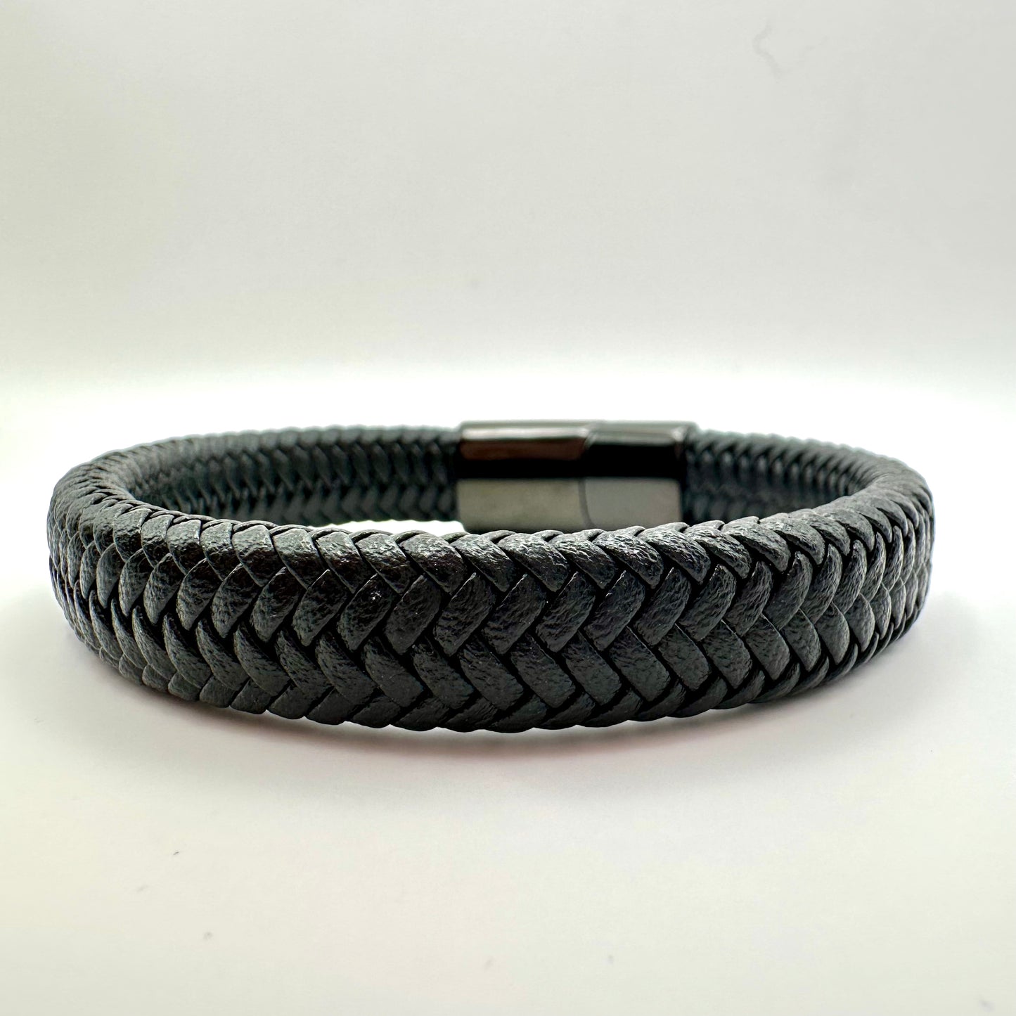 Klassisches Geflochtenes Lederarmband für Herren