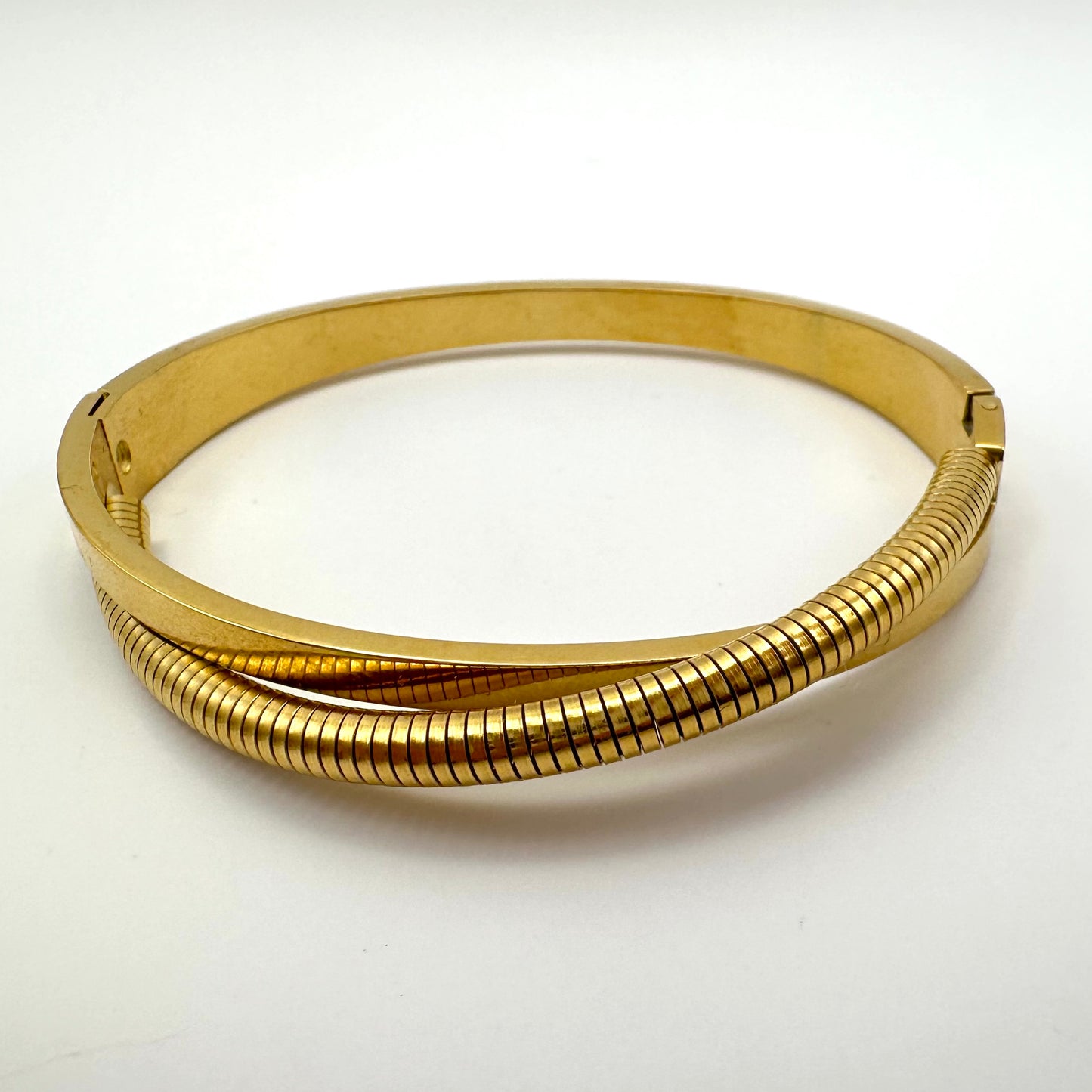 Duo-Armreif „Golden Twist“