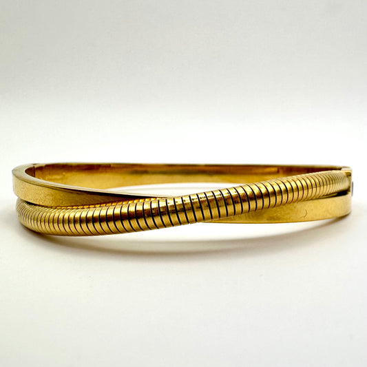 Duo-Armreif „Golden Twist“