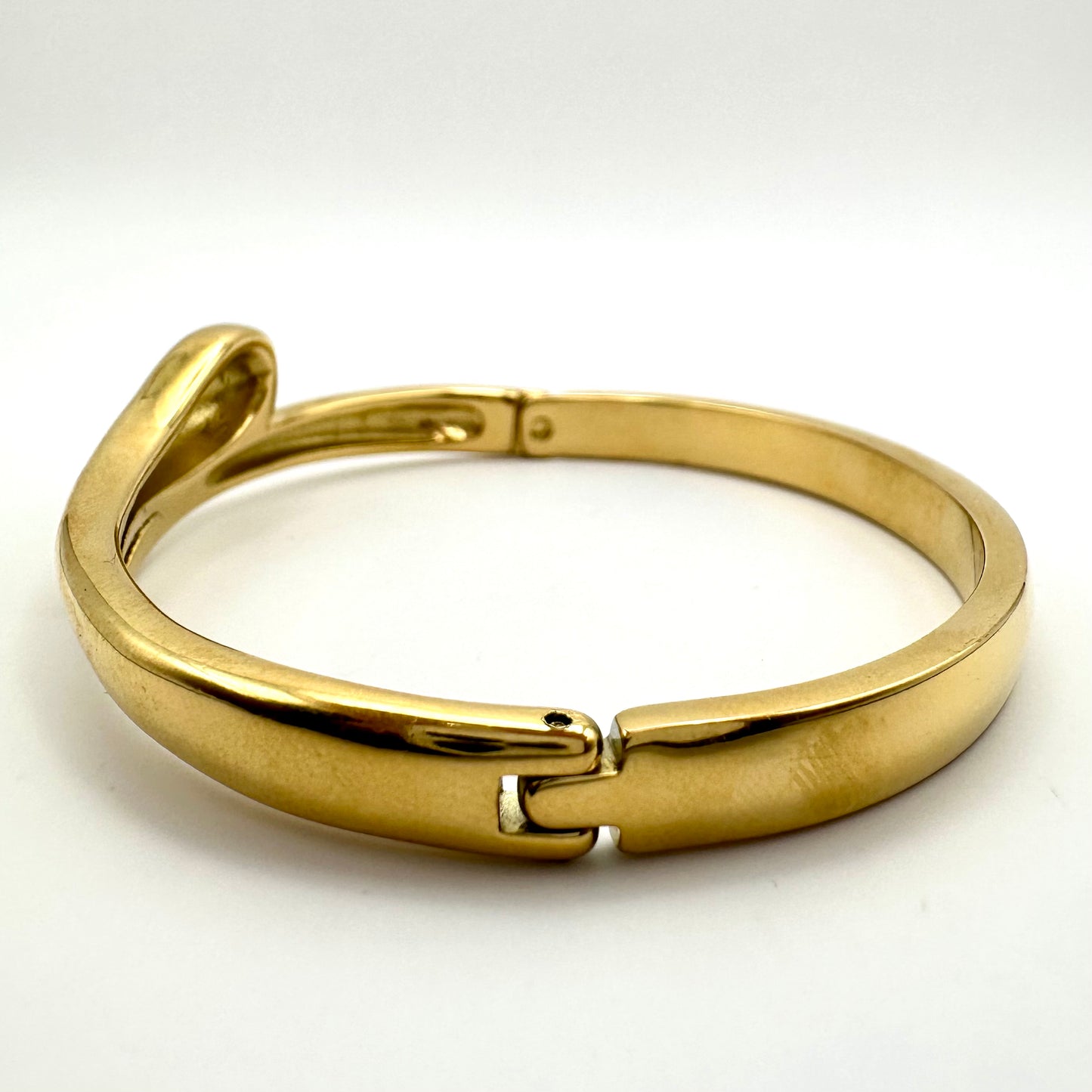 Damen-Armreif „Liquid Drop“ in Gold-Optik