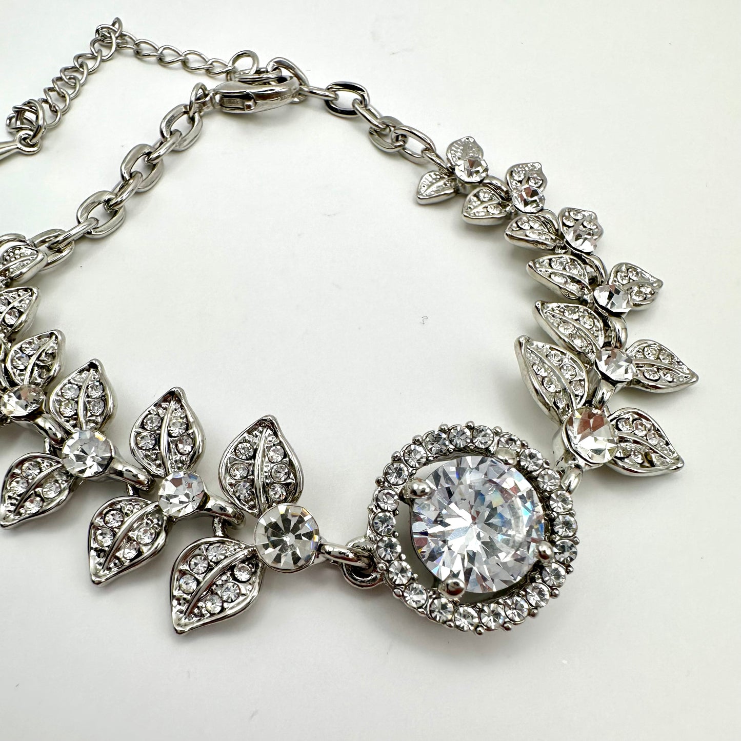 Damen-Armband „Sparkling Flora“ mit Zirkonia-Besatz