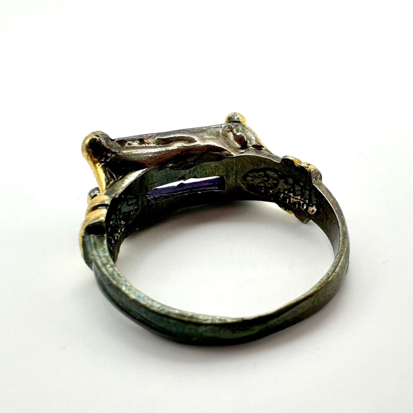 Damen-Ring „Royal Violet“ aus Sterling-Silber & Amethyst