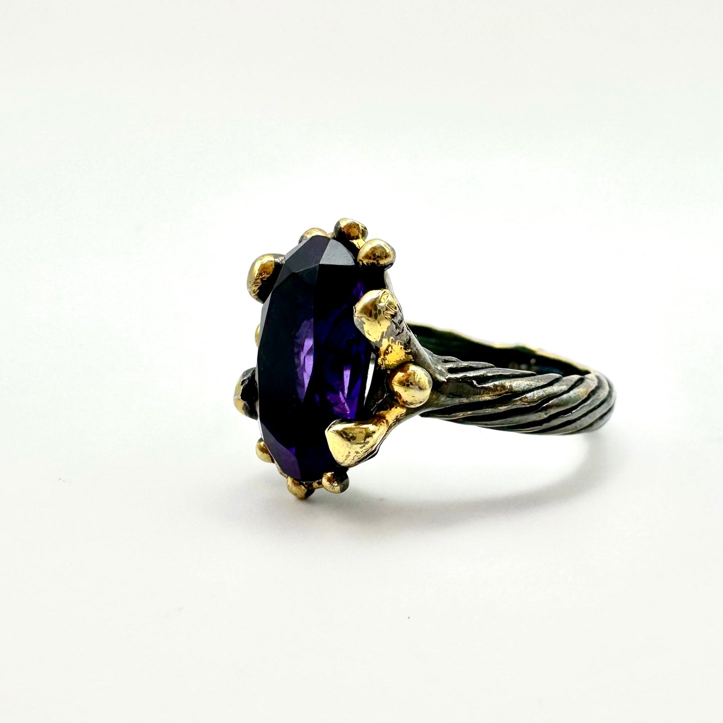 Damen-Ring „Royal Amethyst“ aus Sterling-Silber & Amethyst