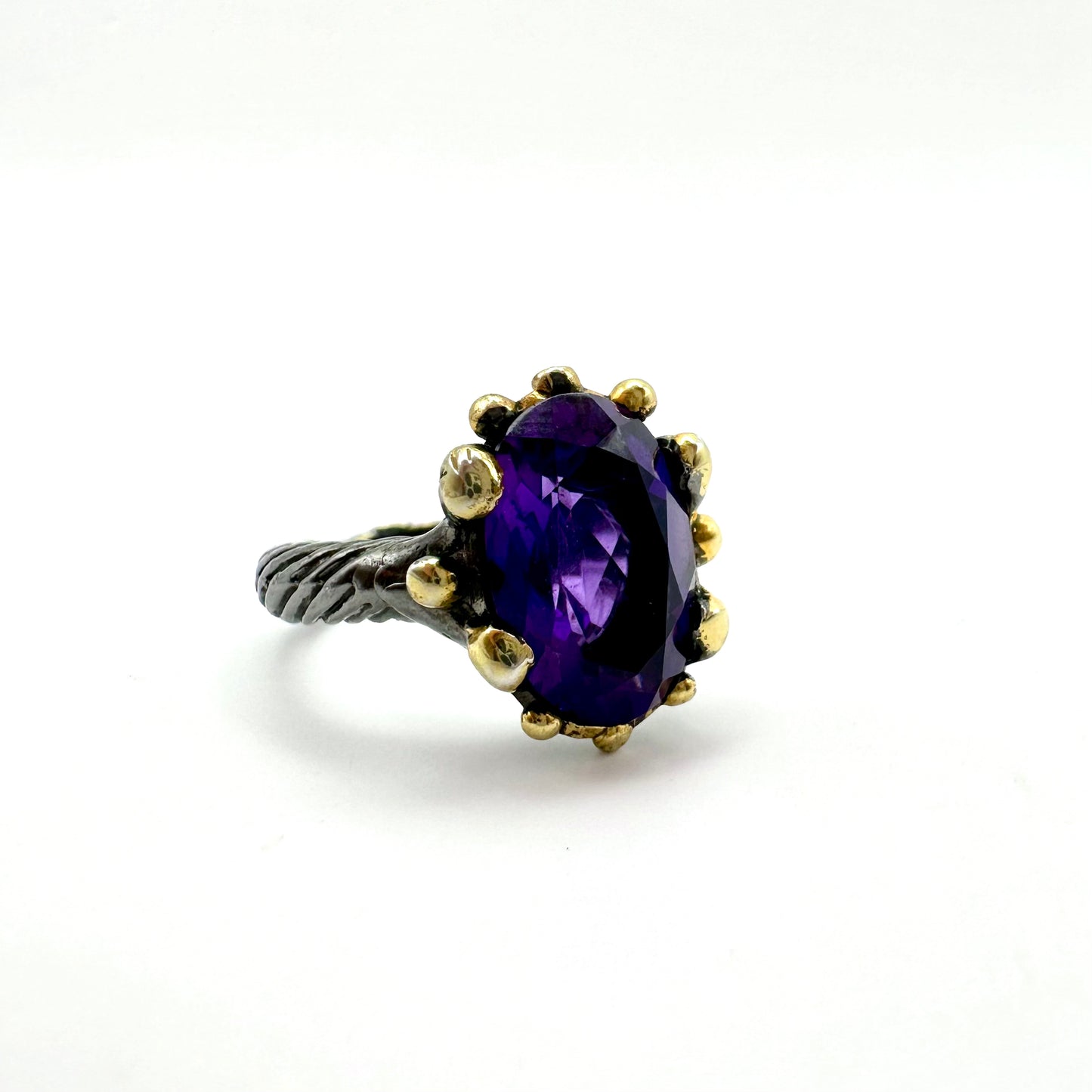 Damen-Ring „Royal Amethyst“ aus Sterling-Silber & Amethyst