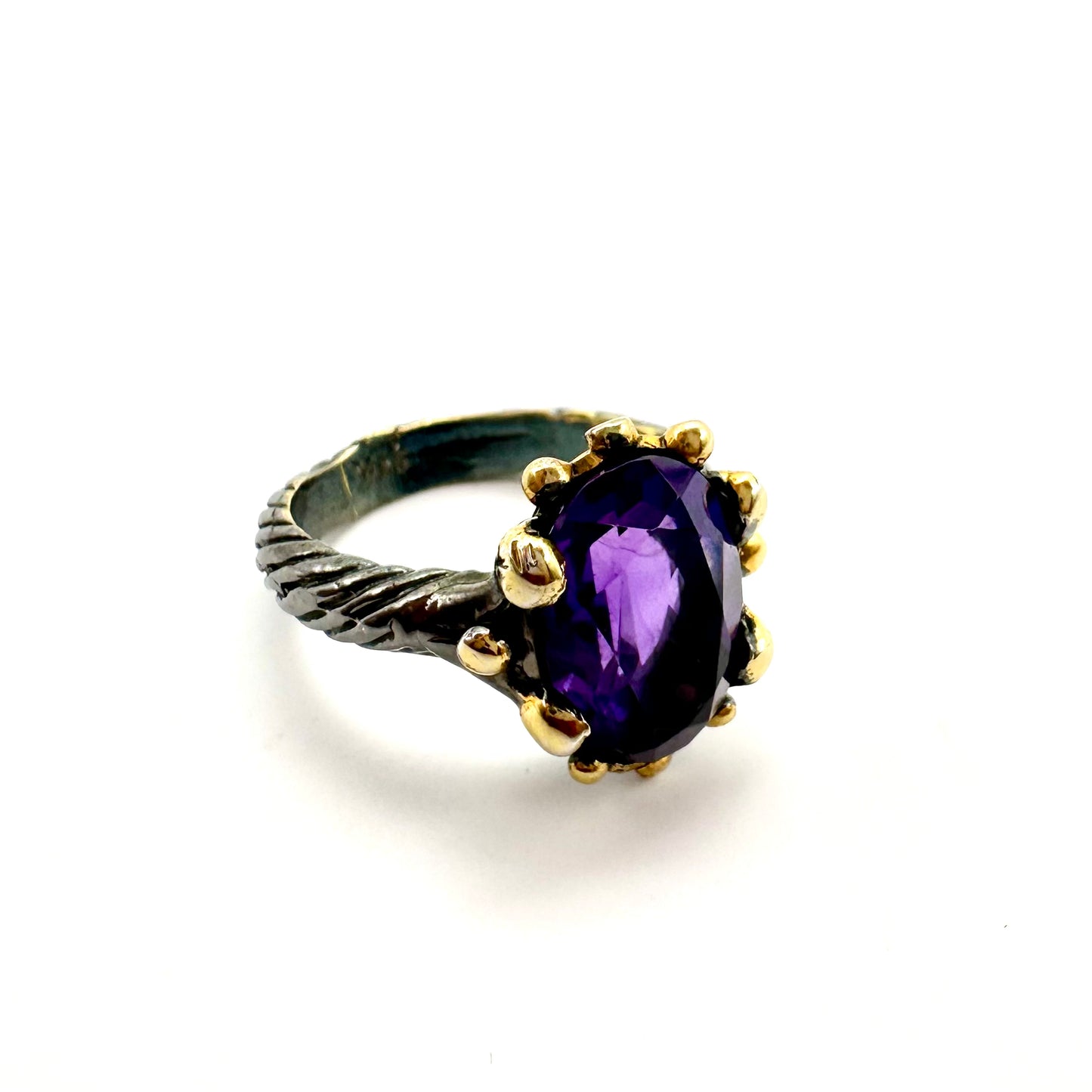 Damen-Ring „Royal Amethyst“ aus Sterling-Silber & Amethyst
