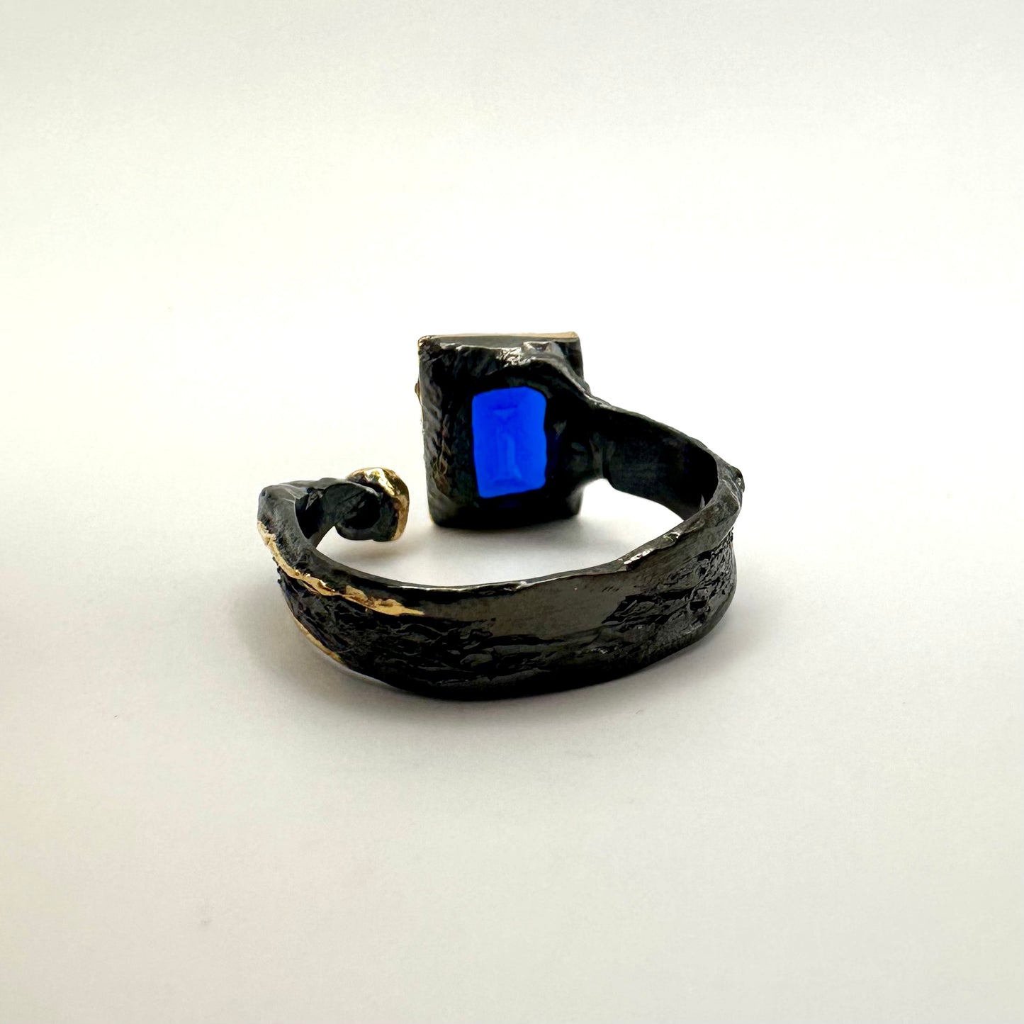 Damen-Ring „Royal Chameleon“ aus Sterling-Silber & Alexandrit
