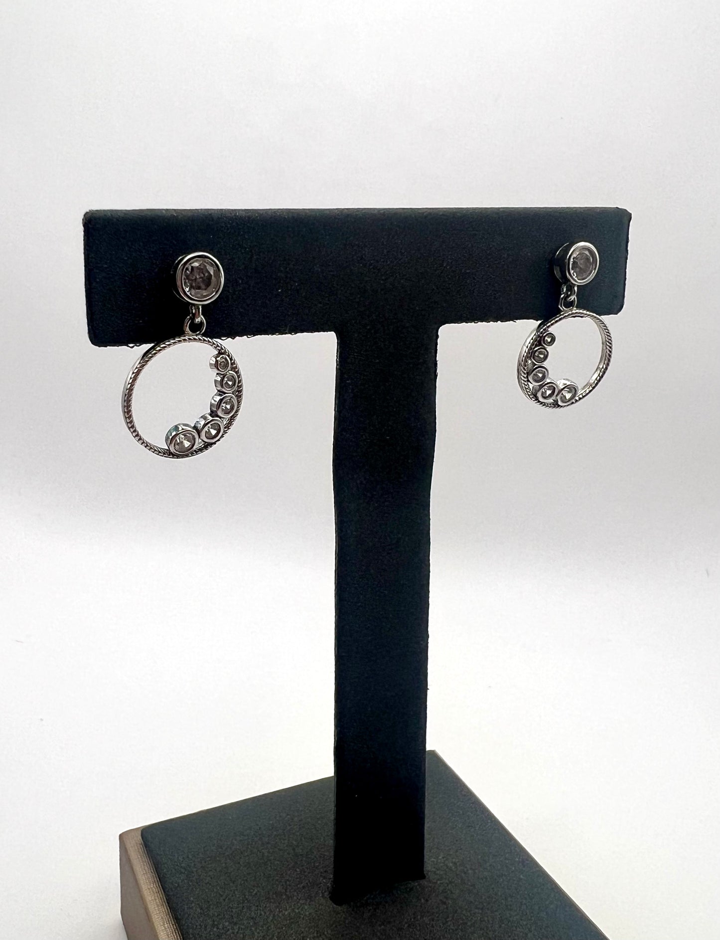 Silber-set – Halskette und Ohrringe