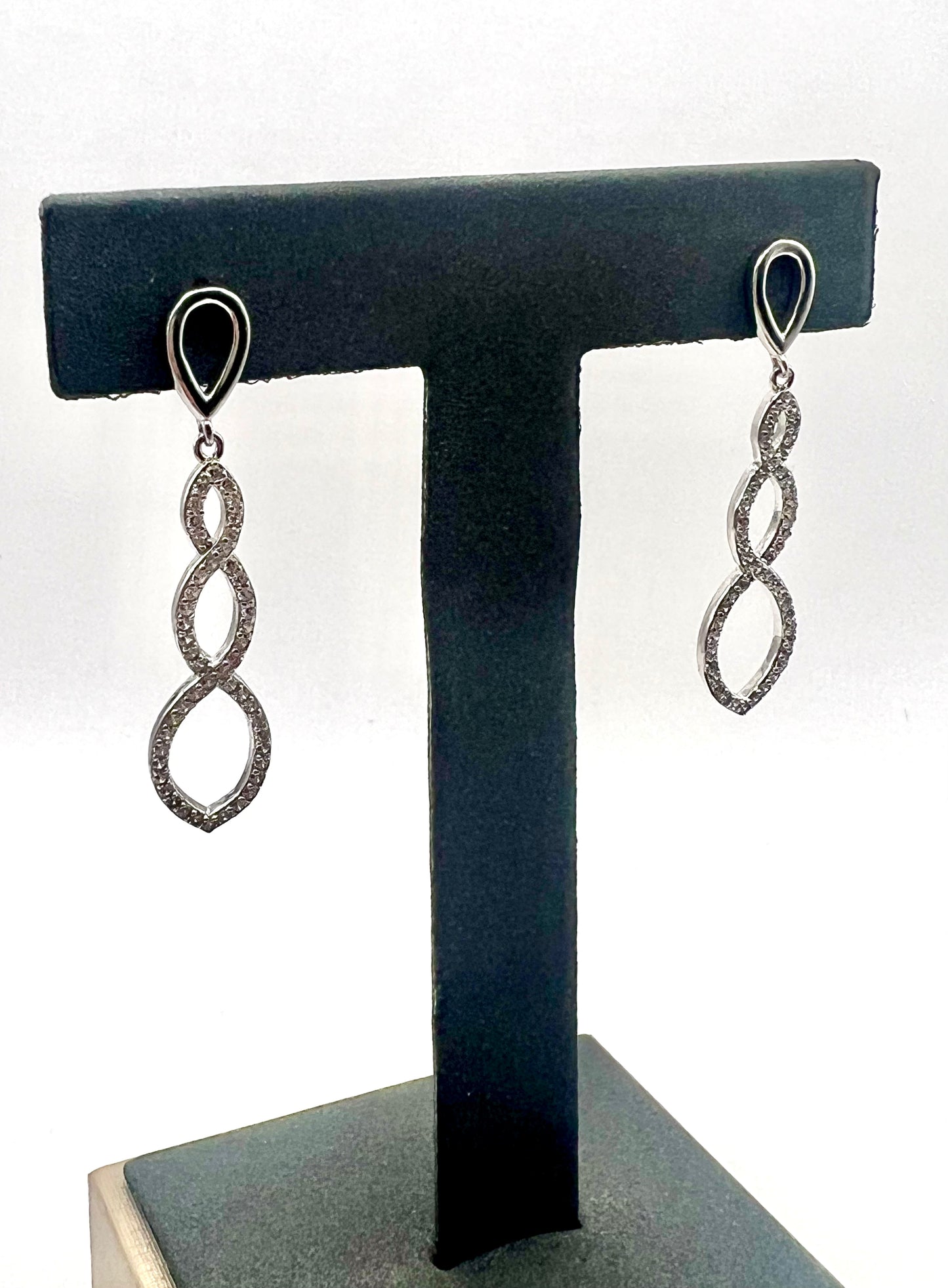 Silber-Set – Halskette und Ohrringe