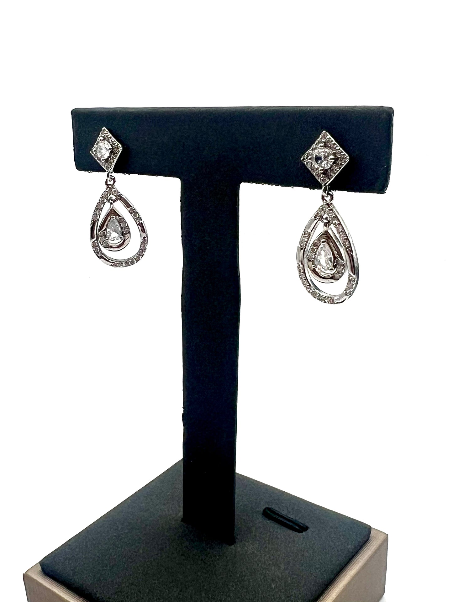 Silber-Set – Halskette und Ohrringe